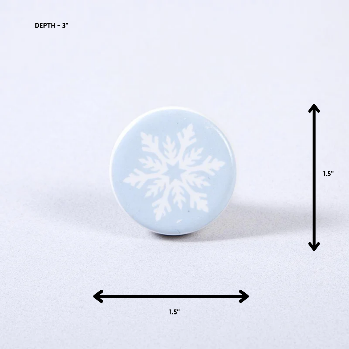 Snow Flake Knob