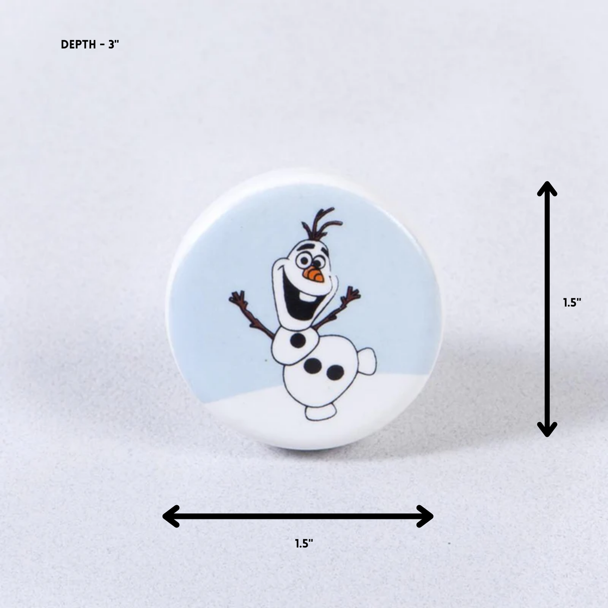 Snow Man Knob