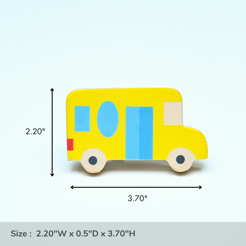 Yellow Bus Knob