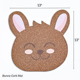 Bunny COASTER & MAT SET