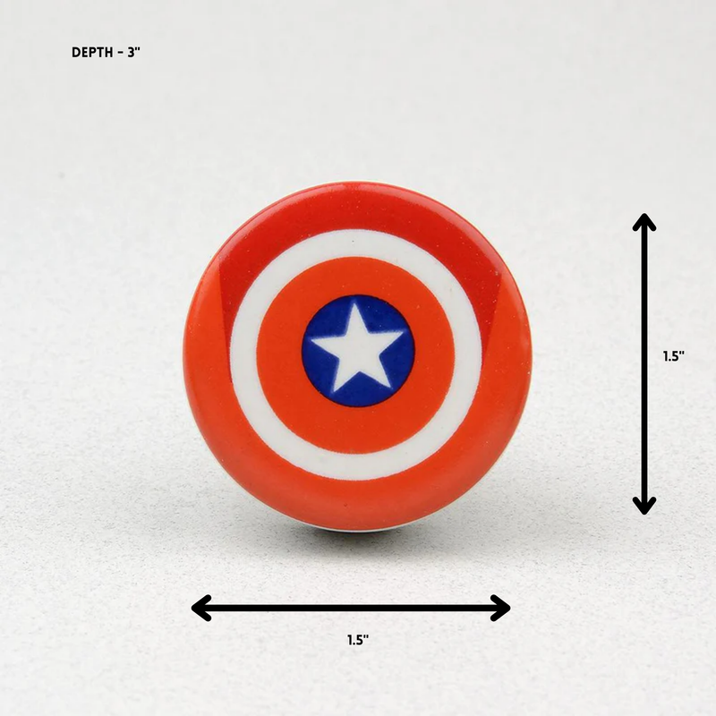 Captain America Knob