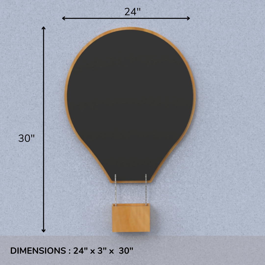 HOT AIR CHALKBOARD