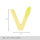 Tweety Bird Letter V