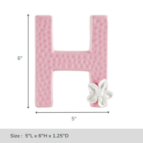 Blossom Letter H