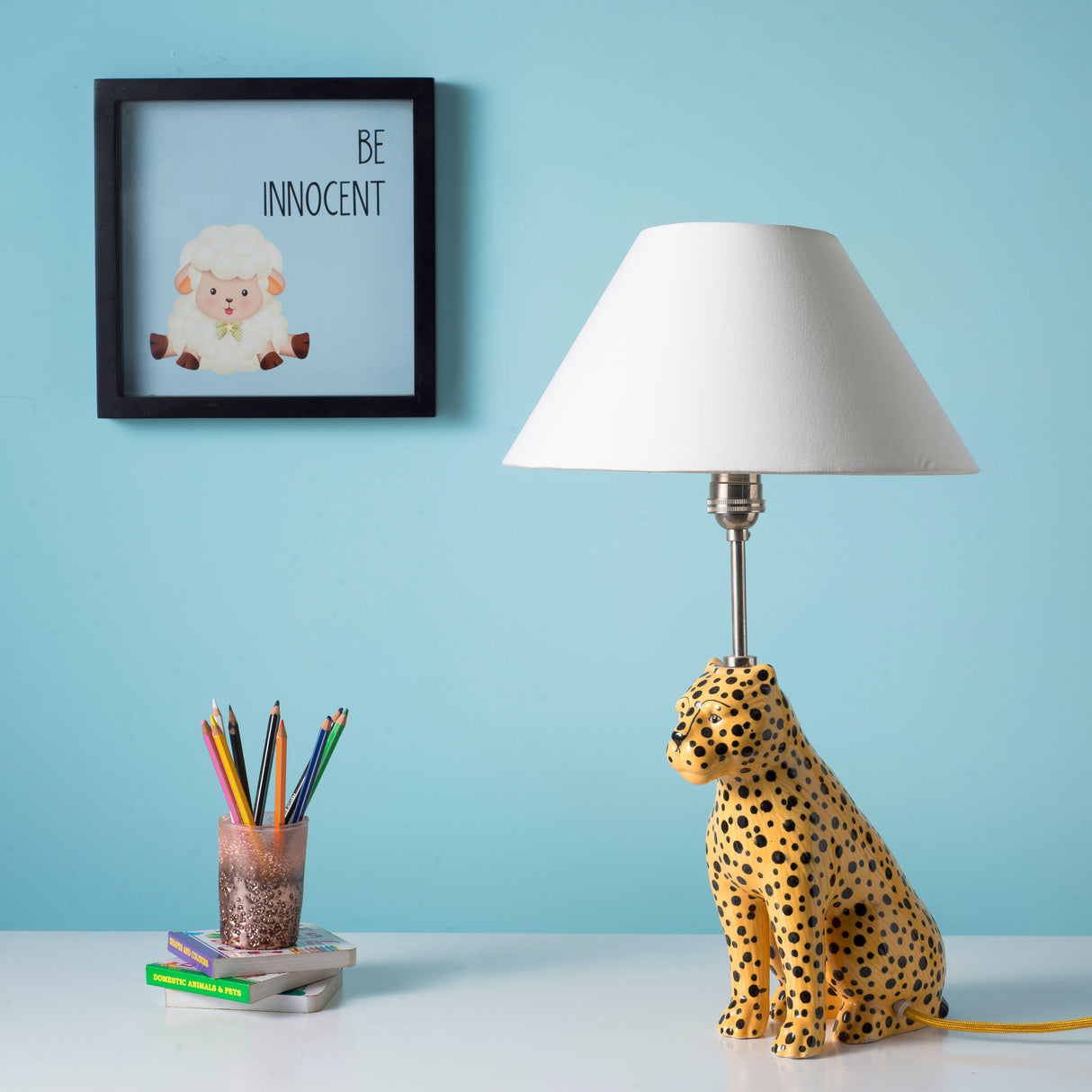 Leopard Lamp