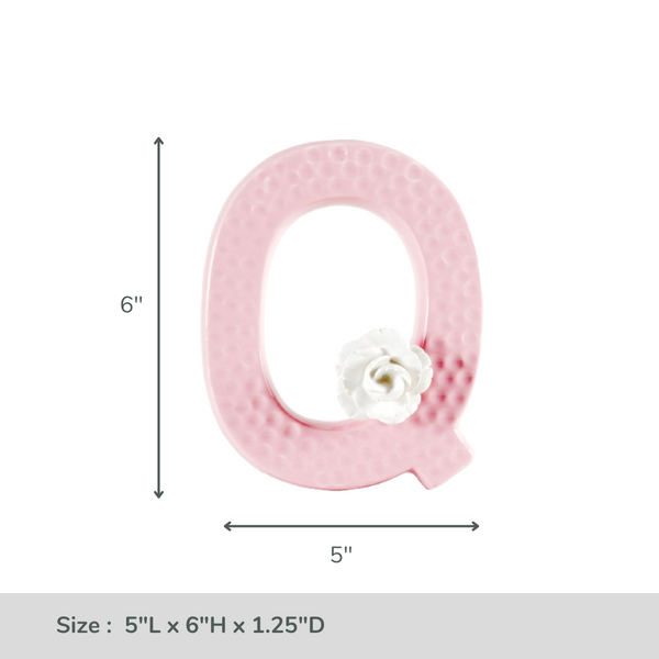 Blossom Letter Q