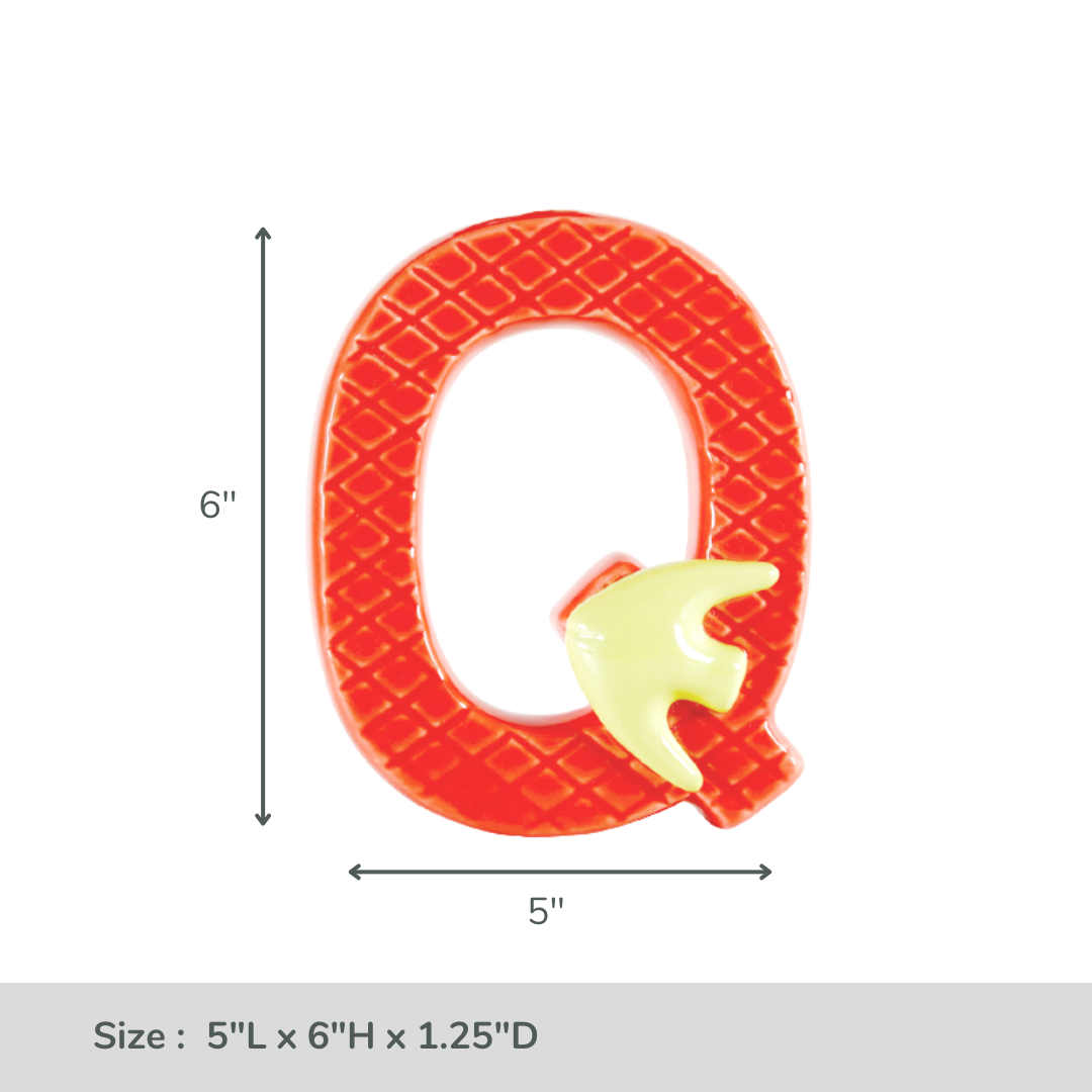 Blossom Letter Q