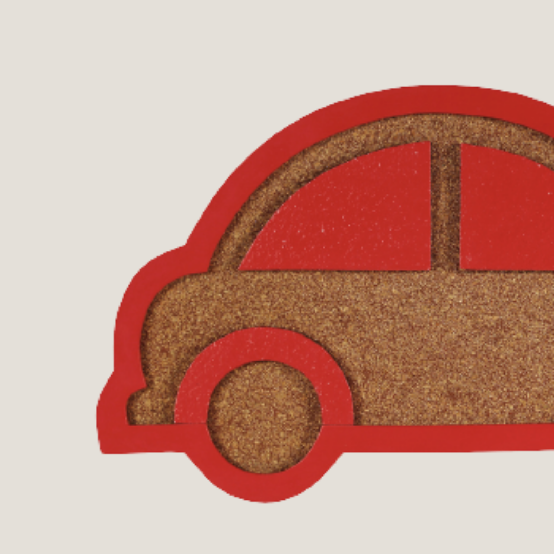 Little brown car pinboard