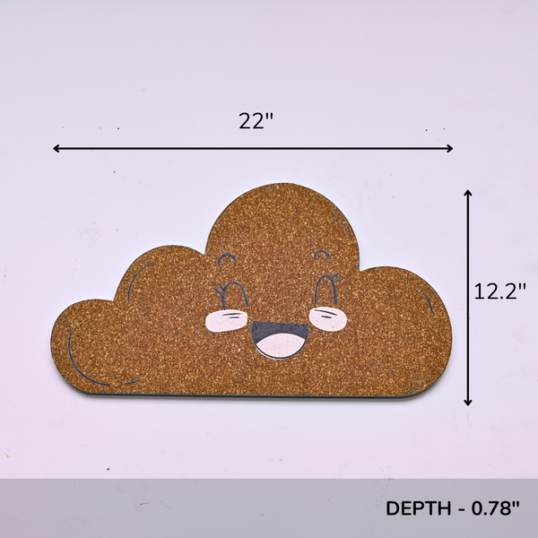 Cloud Shaped Cork Pinboard