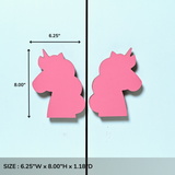 Pink Unicorn Cupboard Handle