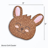 Bunny COASTER & MAT SET