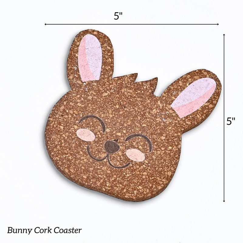 Bunny COASTER & MAT SET