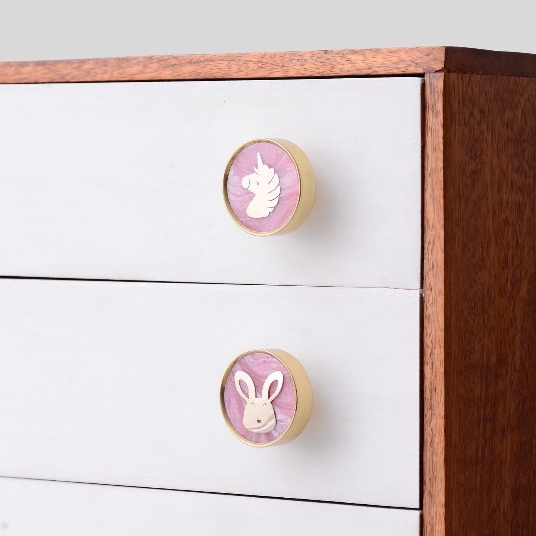 Brass Unicorn Knob