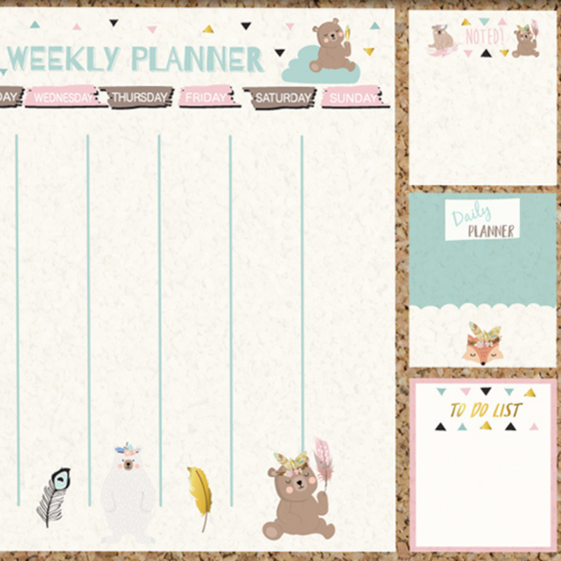 WEEKLY PLANNER PINBOARD