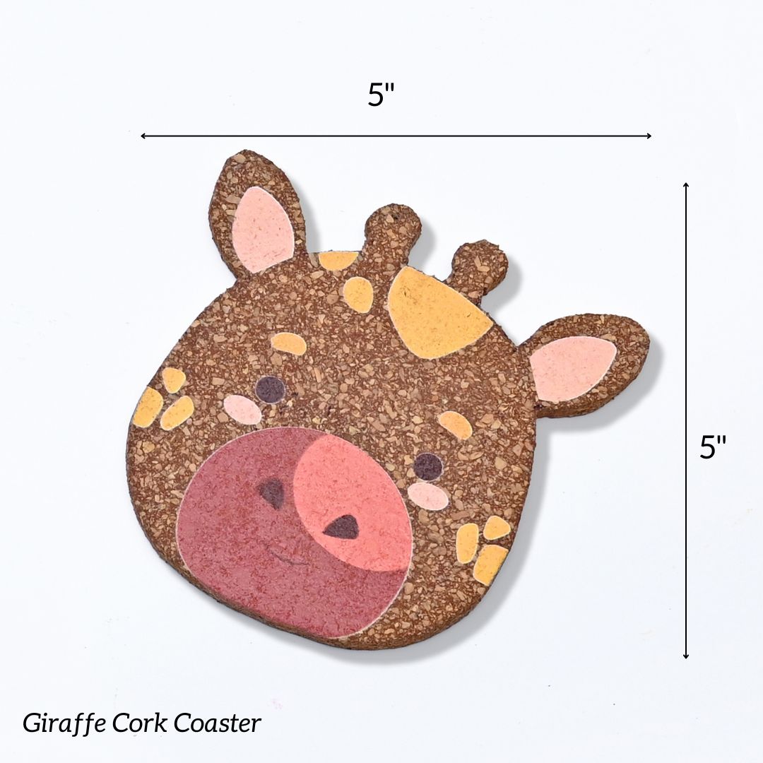 Giraffe  COASTER & MAT SET