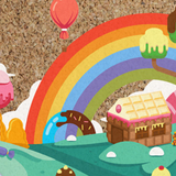 CANDY KINGDOM  PINBOARD