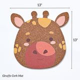 Giraffe  COASTER & MAT SET