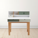 Scandinavian Minimalist Desk – Sleek Design with Storage