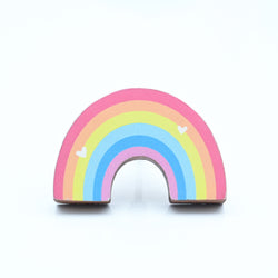 Rainbow Pinewood Drawer Knob