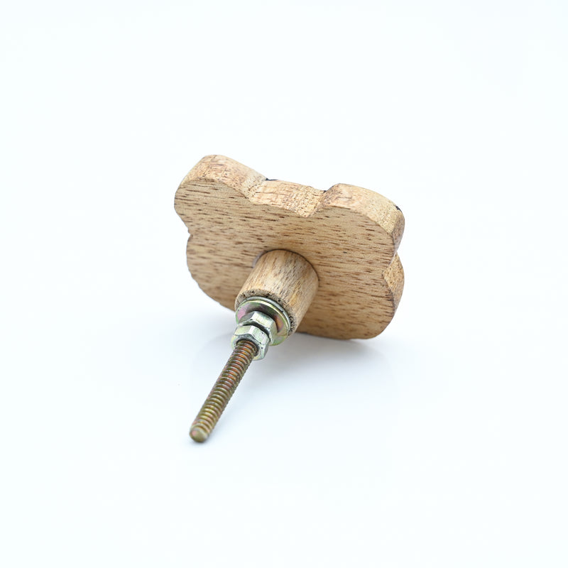 Bear Mango Wood Drawer Knob