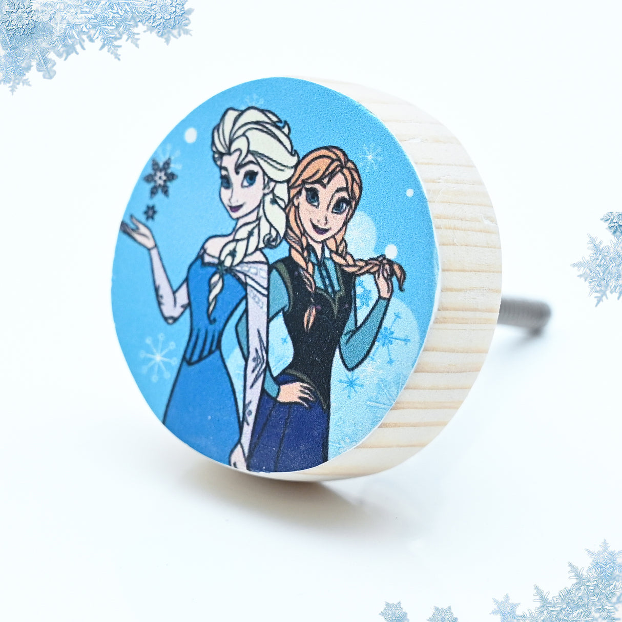 Anna and Elsa Frozen Themed Drawer Knob