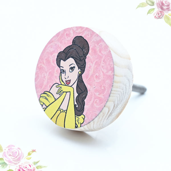 Belle Themed Drawer Knob – Disney Princess Collection