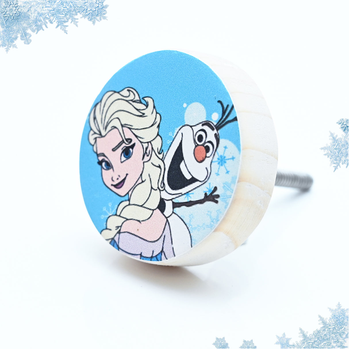 Elsa and Olaf Themed Drawer Knob – Frozen Collection