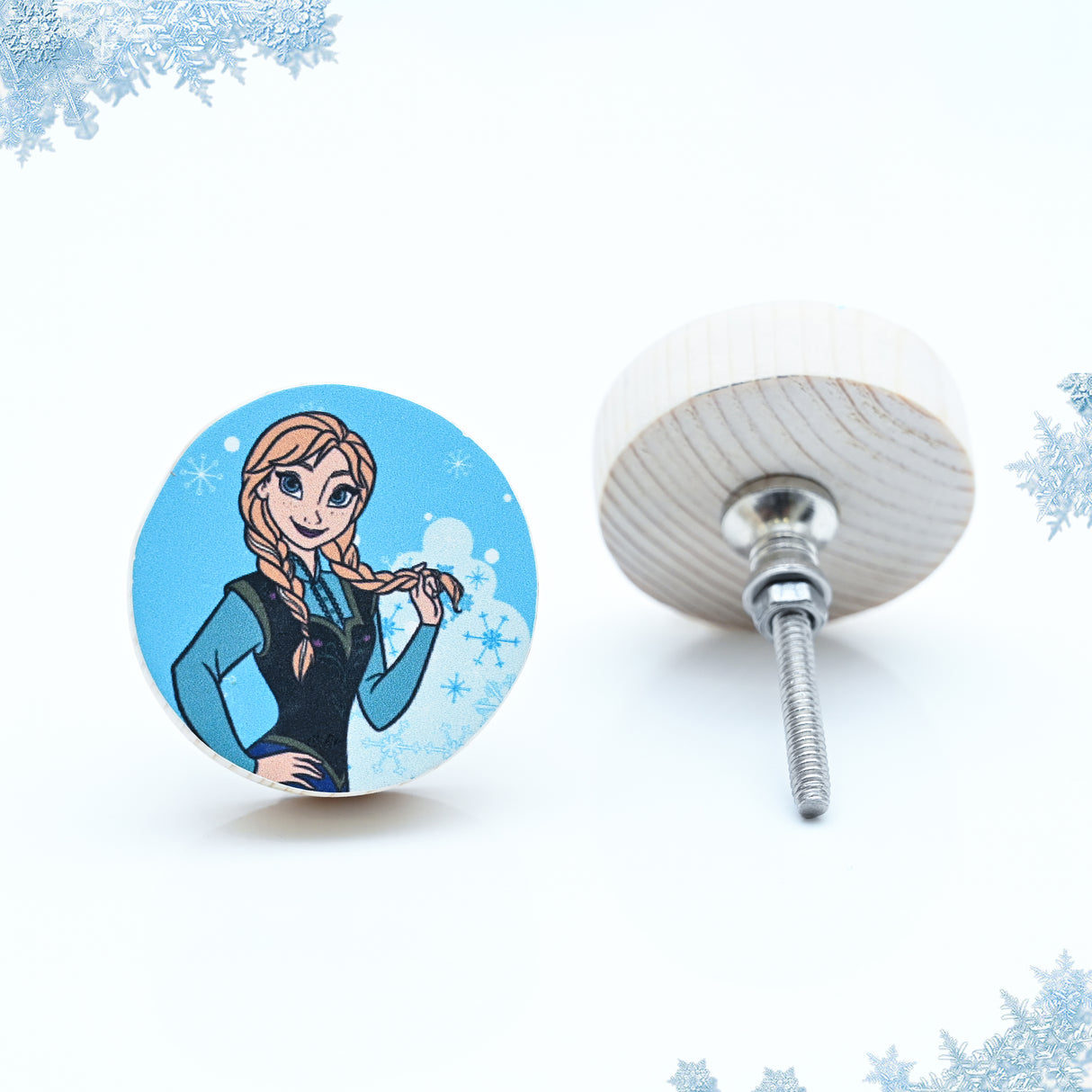 Special Combo Offer: Pack of 5 Disney princesses knobs ( Elsa Magic,, Anna and Elsa, Elsa and Olaf, Olaf Themed, Anna Themed )