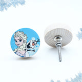 Elsa and Olaf Themed Drawer Knob – Frozen Collection