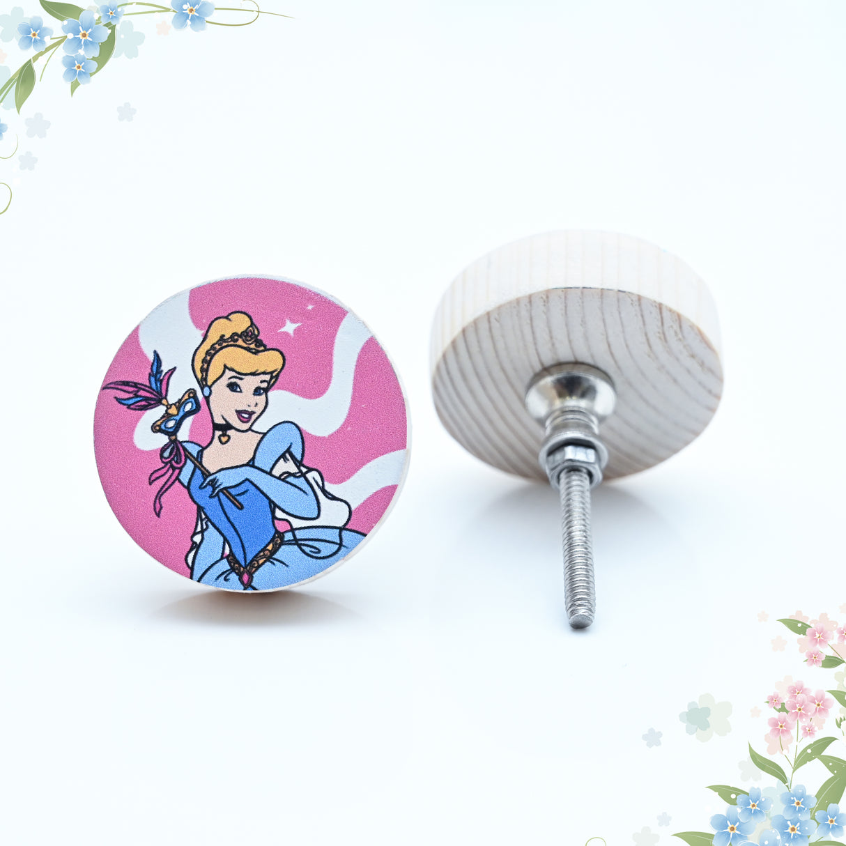 Cinderella Ball Gown Themed Drawer Knob – Disney Princess Collection