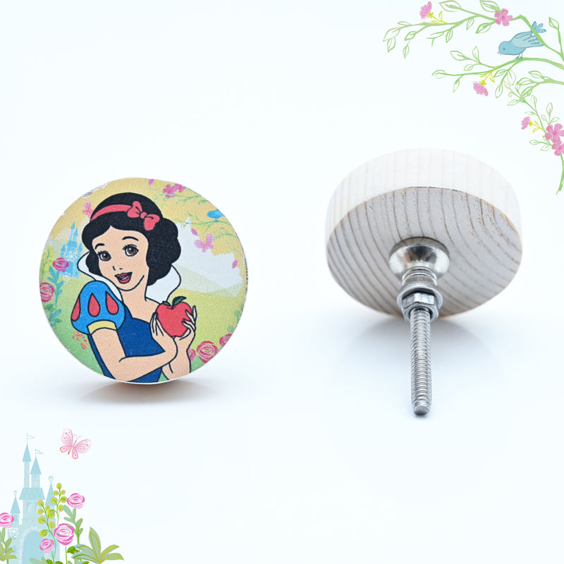 Snow White with Apple Themed Drawer Knob – Disney Princess Collection