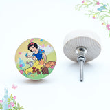 Snow White with Forest Friends Themed Drawer Knob – Disney Princess Collection