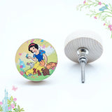 Special Combo Offer: Pack of 3 Disney princesses knobs  ( Snow White with Forest Friends, Snow White, Snow White with Apple  )