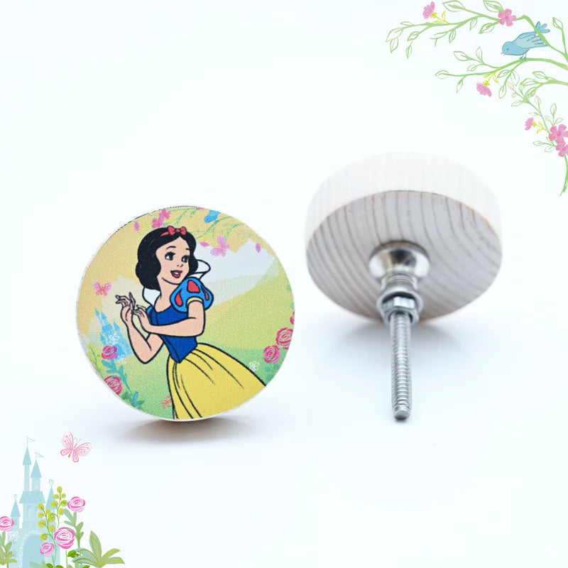 Special Combo Offer: Pack of 3 Disney princesses knobs  ( Snow White with Forest Friends, Snow White, Snow White with Apple  )