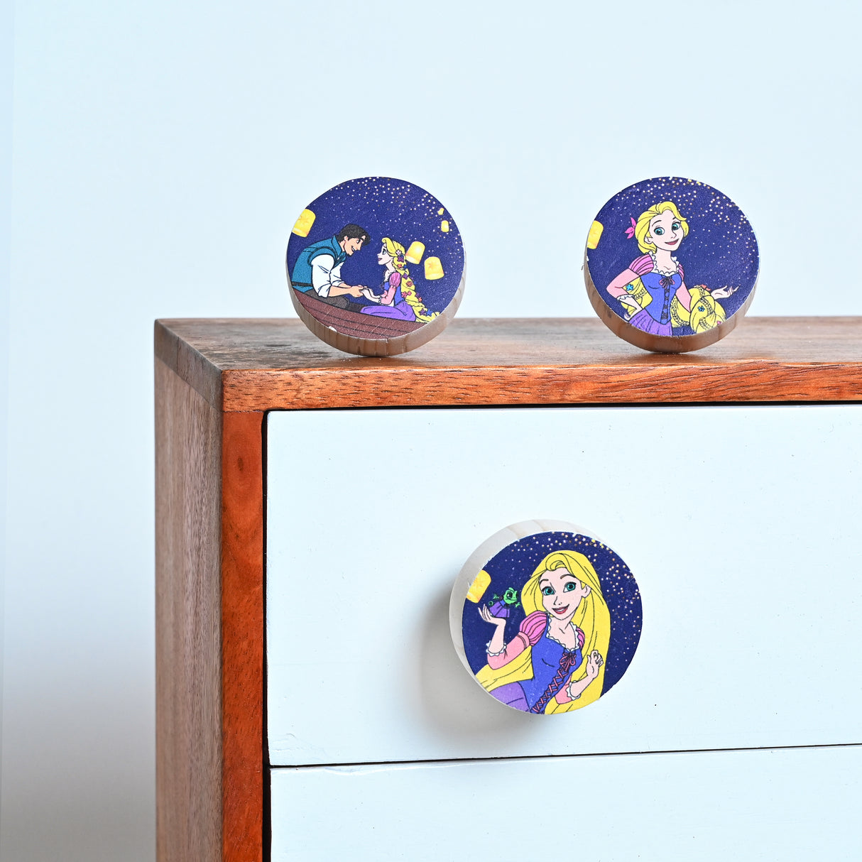 Special Combo Offer: Pack of 3 Disney princesses knobs ( TANGLED )