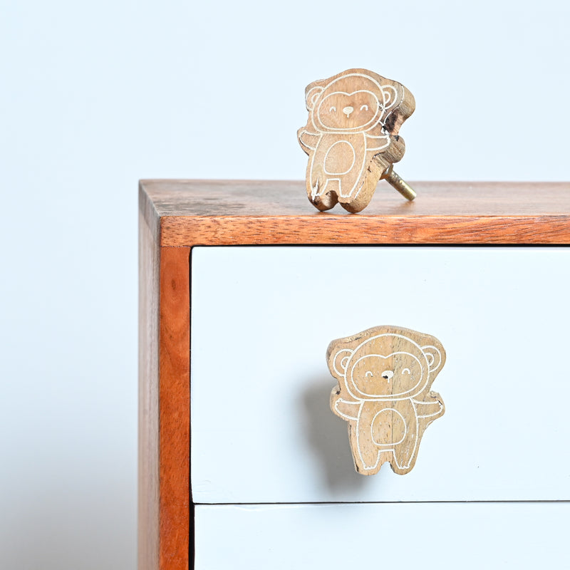 Hippo Mango Wood Drawer Knob