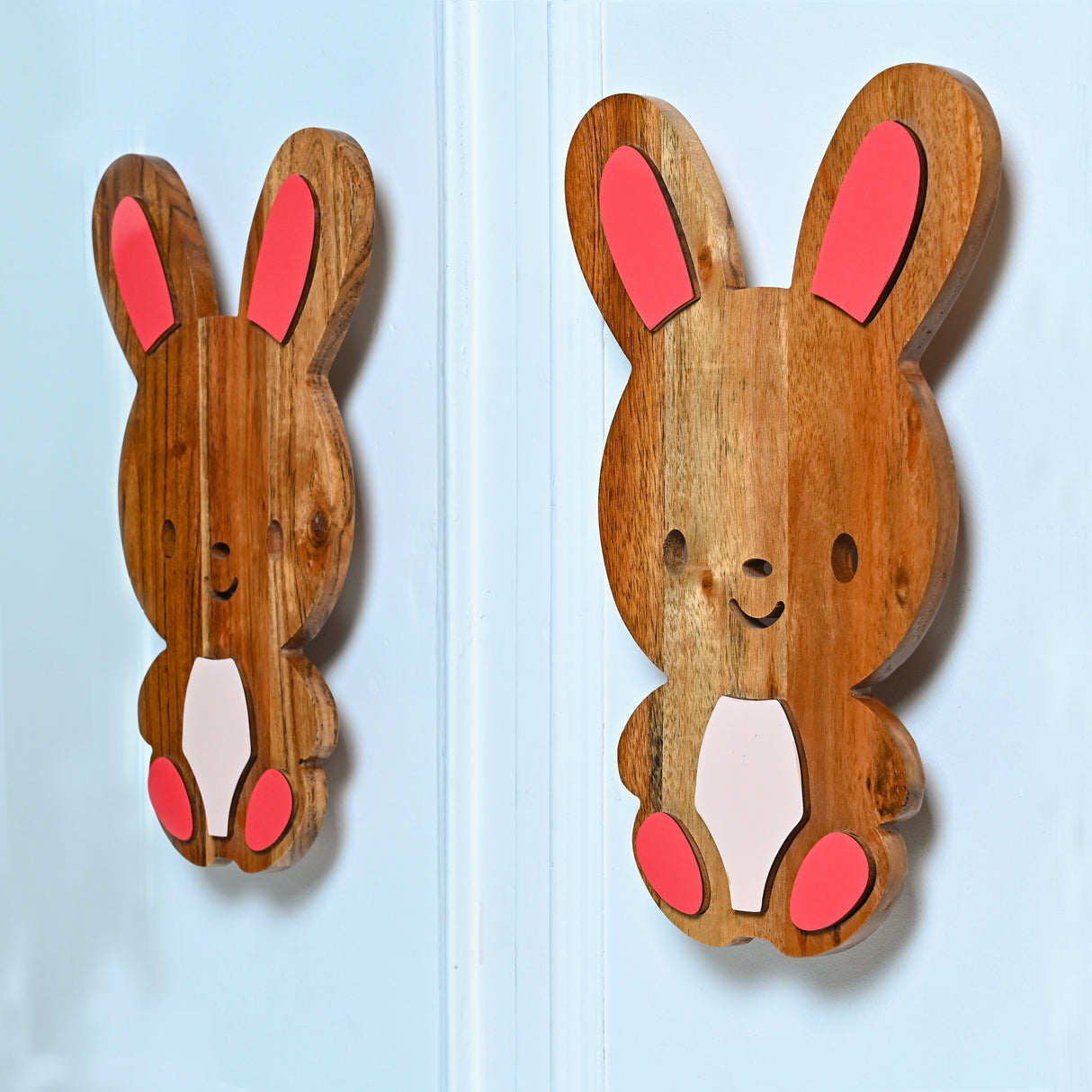 Bunny Cupboard Handles – Acacia Wood