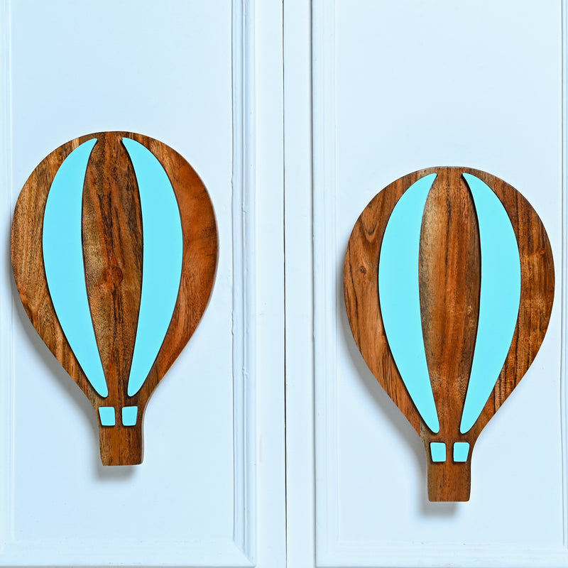 Hot Air Balloon Cupboard Handles – Acacia Wood