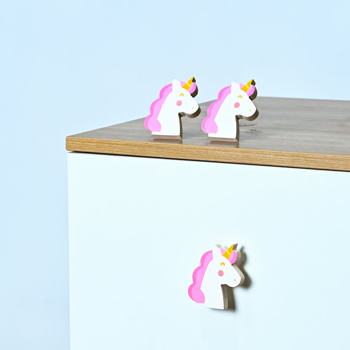 Pink Unicorn Knob