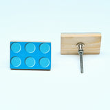 LEGO-Inspired Knobs (Assorted Colors)