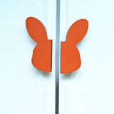 Orange Bunny  Cupboard Handles