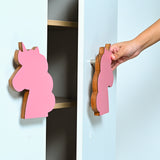 Pink Unicorn Cupboard Handle