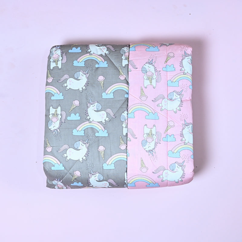 Magical Unicorn Reversible Quilt