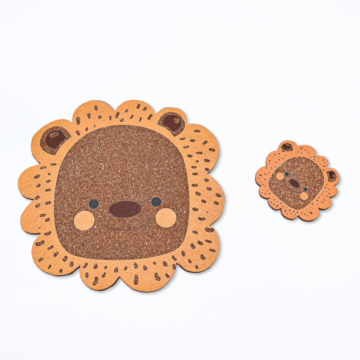 Lion Coaster & Mat Set