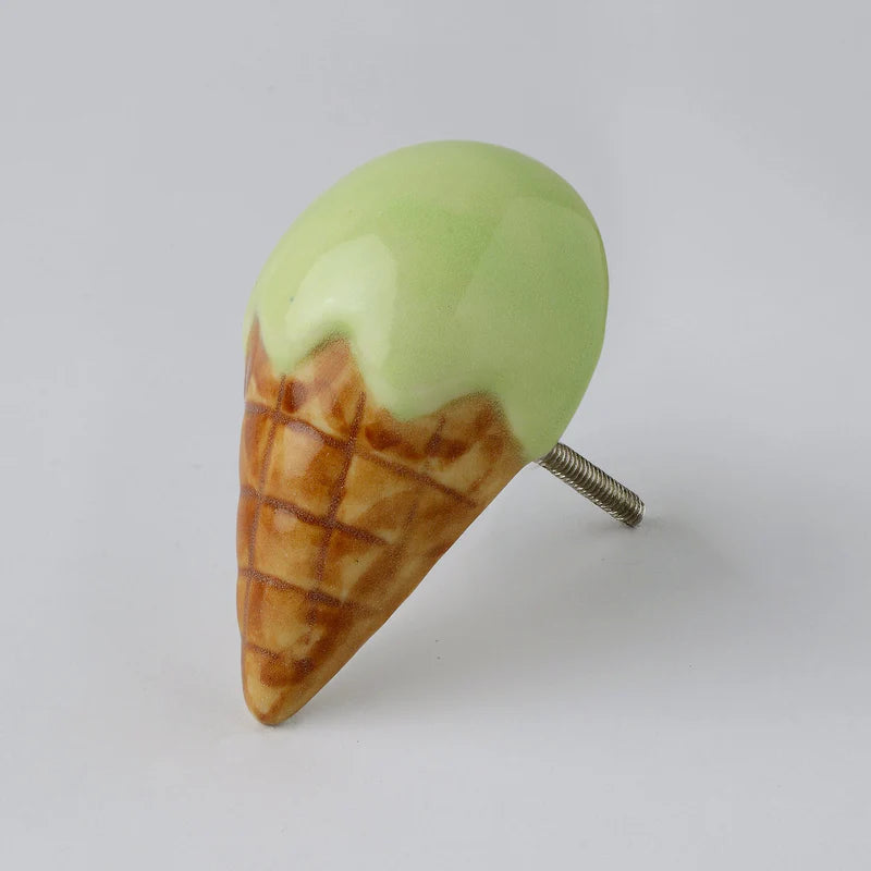 Special Combo Offer: Pack of 3 Ice Cream Ceramic  Knobs