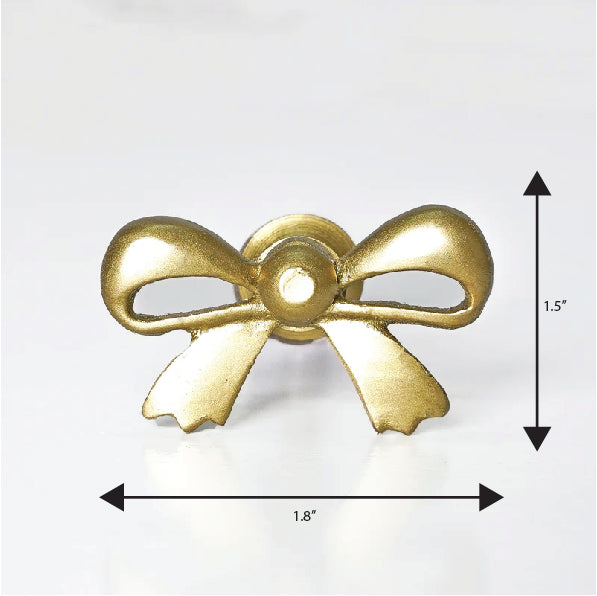 Brass Bow Knob