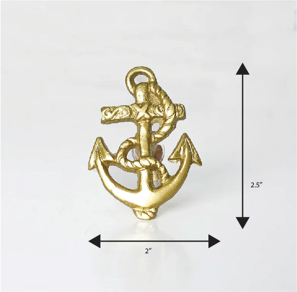 Brass Anchor Knob