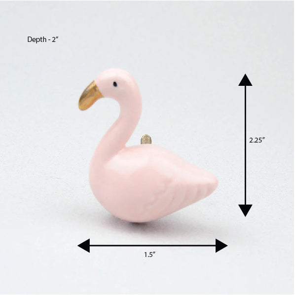 Pink Flamingo Knob