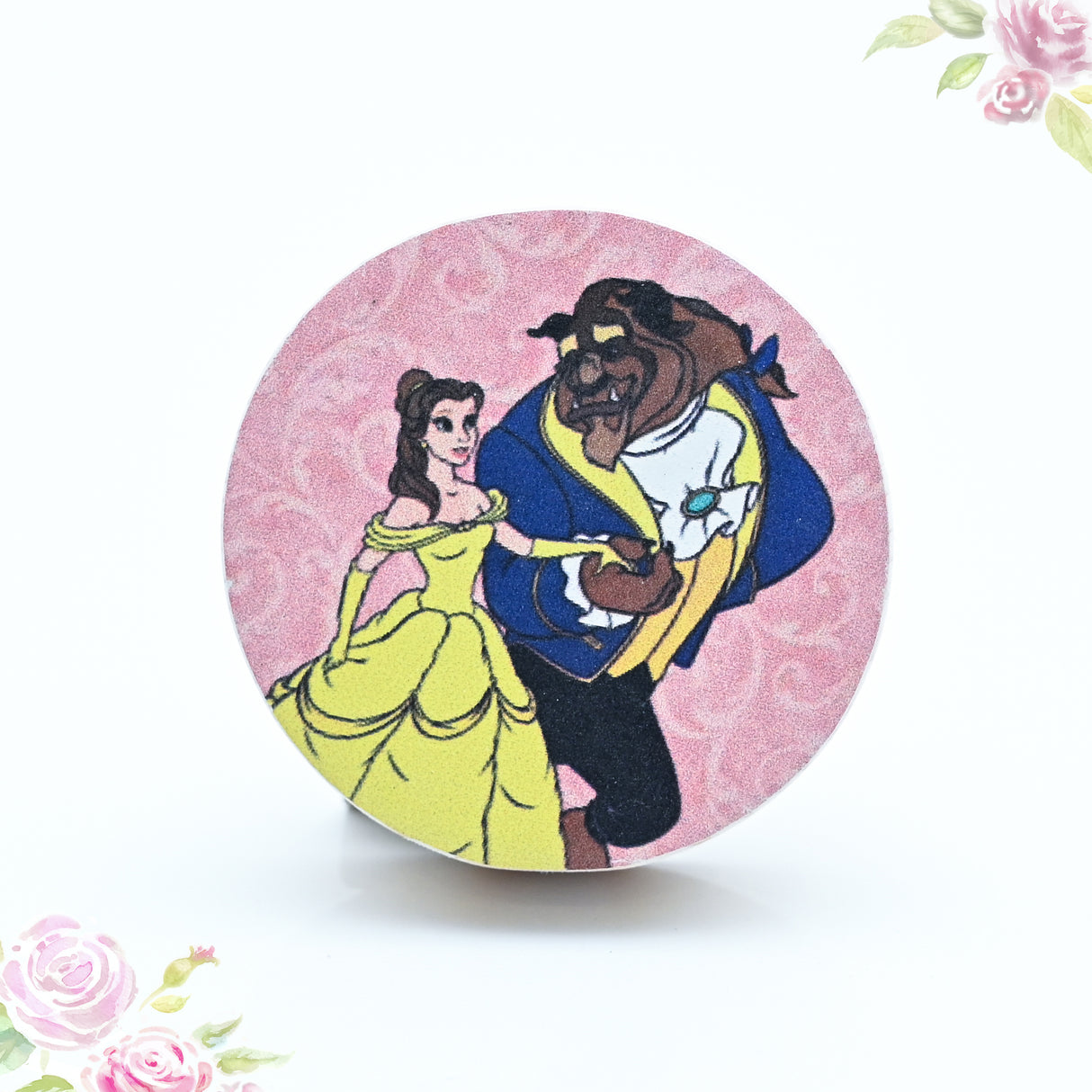 Belle and Beast Themed Drawer Knob – Disney Princess Collection