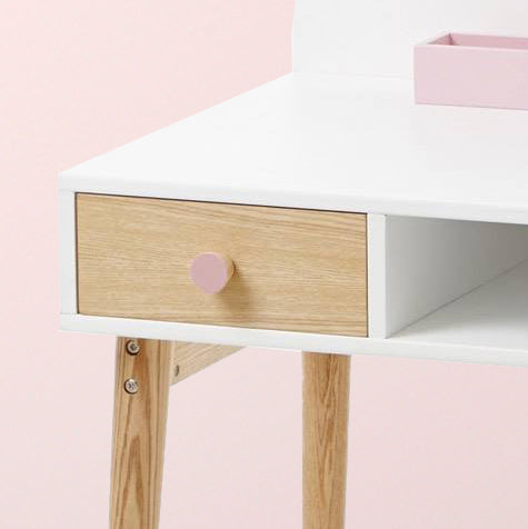 Pink Cloud Study Desk – Perfect for Your Little Dreamer